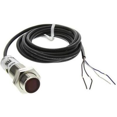 RS PRO Sensor fotoelektrisch M18 PNP refl. 2m, Automatisierung RS PRO Sensor fotoelektrisch M18 PNP refl. 2m, Automatisierung