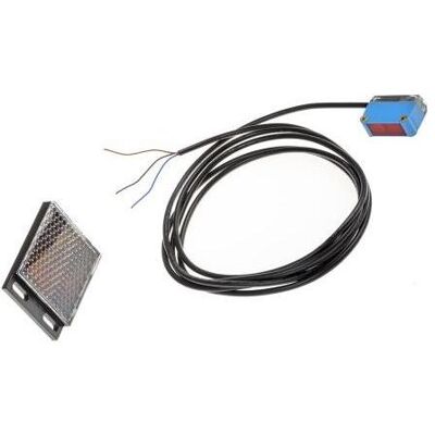 RS PRO Sensor fotoelektrisch PNP reflekt. 2m (Sensor), Elektronikmodul RS PRO Sensor fotoelektrisch PNP reflekt. 2m (Sensor), Elektronikmodul