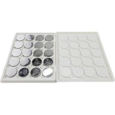Ansmann Knopfzelle 1 St. 630 mAh 20er Tray Lithium Knopfzelle CR2450 Industri (1 Stk., 630 mAh), Batterien + Akkus Ansmann Knopfzelle 1 St. 630 mAh 20er Tray Lithium Knopfzelle CR2450 Industri (1 Stk., 630 mAh), Batterien + Akkus