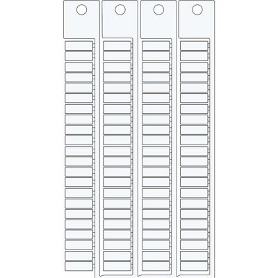 Brady, Kabelverbindung Zubehör, SA5444, Klemmblock-Kennzeichnung für Modul WE 5 x 15-5 (1408 Anhänger) Brady, Kabelverbindung Zubehör, SA5444, Klemmblock-Kennzeichnung für Modul WE 5 x 15-5 (1408 Anhänger)