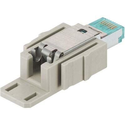 Harting RJ45-Steckereinsatz, Elektronikkabel + Stecker, Grau Harting RJ45-Steckereinsatz, Elektronikkabel + Stecker, Grau