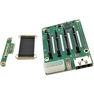 Allnet Rock Pi 4 SATA HAT Penta NAS Platine für Netzwerkspeicher, Entwicklungsboard + Kit Allnet Rock Pi 4 SATA HAT Penta NAS Platine für Netzwerkspeicher, Entwicklungsboard + Kit