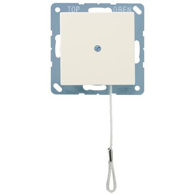 JUNG Zugschalter cws glz AS Zugschnur UP IP44 A506BFNUZ, Schalter + Taster, Weiss JUNG Zugschalter cws glz AS Zugschnur UP IP44 A506BFNUZ, Schalter + Taster, Weiss