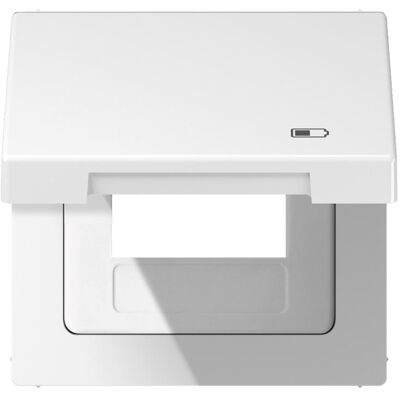 Jung LS 990 BFKL USB WW - USB-Wandsteckdose mit Deckel Jung LS 990 BFKL USB WW - USB-Wandsteckdose mit Deckel