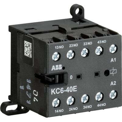 ABB KC6-40E-1.4-81 Kleinhilfsschütz 24VDC, 1,4W GJH1213001R8401, Relais ABB KC6-40E-1.4-81 Kleinhilfsschütz 24VDC, 1,4W GJH1213001R8401, Relais