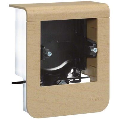 Hager TEH SL20055901D3 Gerätetr univ desi SL20055 Dekor ahorn, Elektronikzubehör + Gehäuse, Braun Hager TEH SL20055901D3 Gerätetr univ desi SL20055 Dekor ahorn, Elektronikzubehör + Gehäuse, Braun