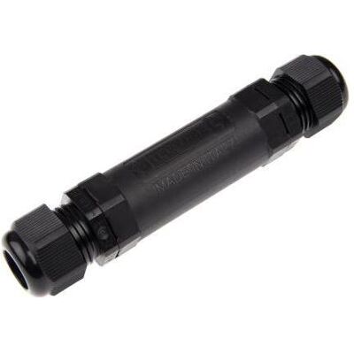 RS PRO, Kabelverbindung, Kabelverbinder IP68 3-polig schwarz RS PRO, Kabelverbindung, Kabelverbinder IP68 3-polig schwarz