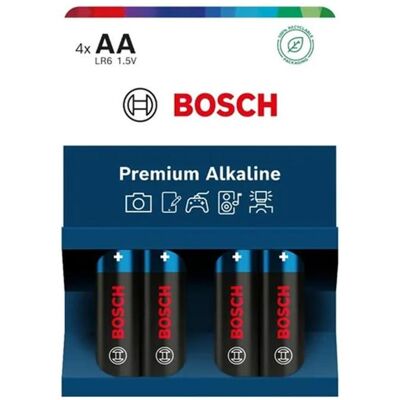 Philips Bosch Batterie 4 Stück AA Premium Alkaline Lr6pa4b/00 (4 Stk., AA), Batterien + Akkus Philips Bosch Batterie 4 Stück AA Premium Alkaline Lr6pa4b/00 (4 Stk., AA), Batterien + Akkus
