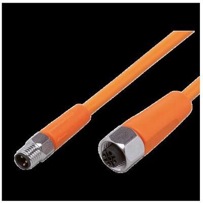 IFM EVT216, Elektronikkabel + Stecker, Orange IFM EVT216, Elektronikkabel + Stecker, Orange