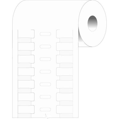 Brady, Kabelverbindung Zubehör, BPTRDS-12x4,4-7697-WT, stabile Durasleeve(R) Drahtmarkierereinschübe, Polyester, Weiss, 12.00 Brady, Kabelverbindung Zubehör, BPTRDS-12x4,4-7697-WT, stabile Durasleeve(R) Drahtmarkierereinschübe, Polyester, Weiss, 12.00