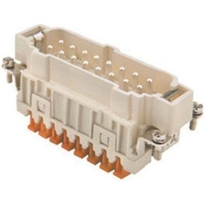 ILME SQUICH Steckereinsatz 16-pol 16A 500V, Elektronikkabel + Stecker, Silber ILME SQUICH Steckereinsatz 16-pol 16A 500V, Elektronikkabel + Stecker, Silber