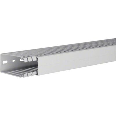 Hager, Leitungsführung, VerdrahtungskanalhalogenfreiHA7lichtgrau (200 cm) Hager, Leitungsführung, VerdrahtungskanalhalogenfreiHA7lichtgrau (200 cm)
