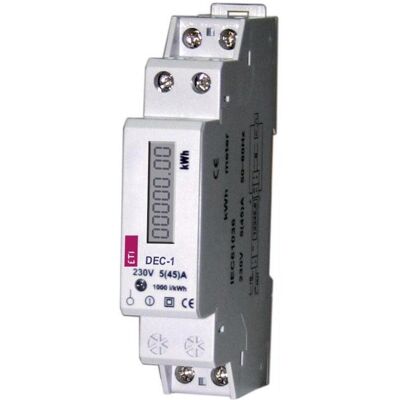 Eti, Energiemessgerät, Electricity Supply Meter 1-Phase 45a Eti, Energiemessgerät, Electricity Supply Meter 1-Phase 45a