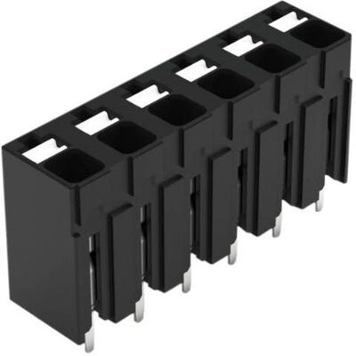 Wago 2086-3106 Printklemme 1.50mm² Polzahl (num) 6 Schwarz, Elektronikkabel + Stecker, Schwarz Wago 2086-3106 Printklemme 1.50mm² Polzahl (num) 6 Schwarz, Elektronikkabel + Stecker, Schwarz