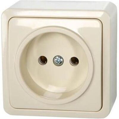 Vila, Steckdose, Surface Mounted Socket Without Earth Vila, Steckdose, Surface Mounted Socket Without Earth