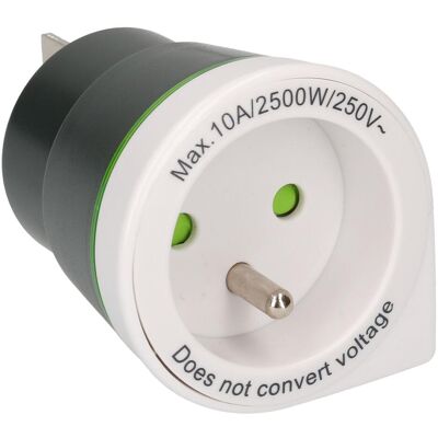 Q2 Power, Reiseadapter, Reiseadapter Schutzkontakt nach Australien/China Q2 Power, Reiseadapter, Reiseadapter Schutzkontakt nach Australien/China