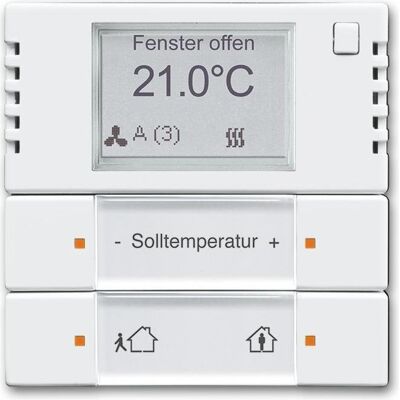 Busch-Jaeger Weiß KNX Raumtemperaturregler - 6128/28-84 Busch-Jaeger Weiß KNX Raumtemperaturregler - 6128/28-84