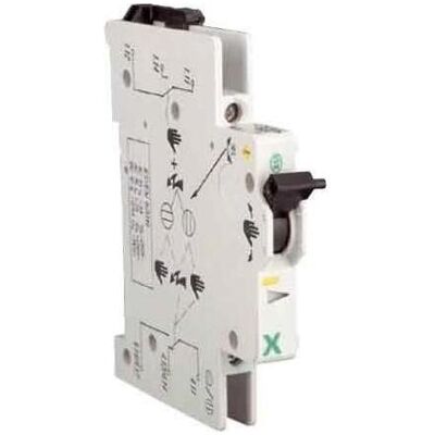Eaton Kontakt Hilfsschalter - 1 NO - DIN-Schiene - 230V AC Eaton Kontakt Hilfsschalter - 1 NO - DIN-Schiene - 230V AC