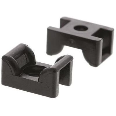 HellermannTyton, Kabelbinder, Befestigungssockel KR6G5 schwarz (Befestigungsschlaufen, 18 mm, 100 Stk.) HellermannTyton, Kabelbinder, Befestigungssockel KR6G5 schwarz (Befestigungsschlaufen, 18 mm, 100 Stk.)