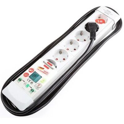 Brennenstuhl Steckdosenleiste, Premium-Line 6way, 3m cable 16A, grey (6x, CEE 7/3, 3 m) Brennenstuhl Steckdosenleiste, Premium-Line 6way, 3m cable 16A, grey (6x, CEE 7/3, 3 m)
