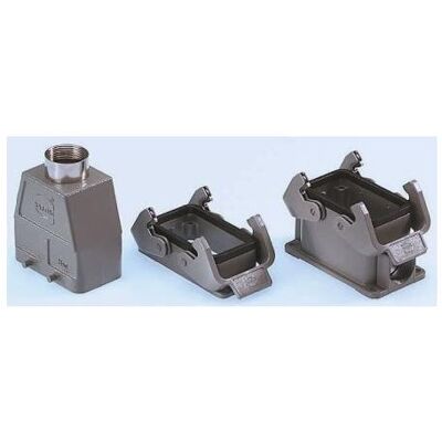 Harting Han 10B Housing SM LC 1 lever 2 x M20, Elektronikkabel + Stecker Harting Han 10B Housing SM LC 1 lever 2 x M20, Elektronikkabel + Stecker
