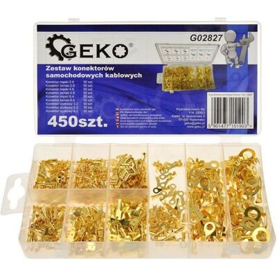 GEKO, Kabelverbindung, Kabelverbinder-Set 450-teilig GEKO, Kabelverbindung, Kabelverbinder-Set 450-teilig