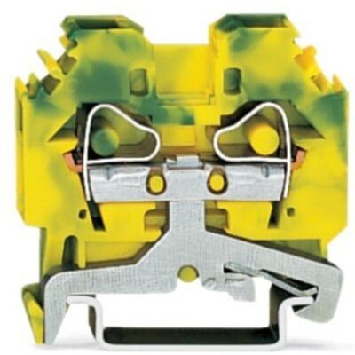 Wago 2-Leiter-Schutzleiterklemme6 mm²seitliche Beschriftungsaufnahmengrün-gelb 282-107, Elektronikzubehör + Gehäuse, Grün Wago 2-Leiter-Schutzleiterklemme6 mm²seitliche Beschriftungsaufnahmengrün-gelb 282-107, Elektronikzubehör + Gehäuse, Grün