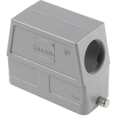 Harting Han 16B Hood Side Entry 2 Reels M32, Elektronikkabel + Stecker Harting Han 16B Hood Side Entry 2 Reels M32, Elektronikkabel + Stecker