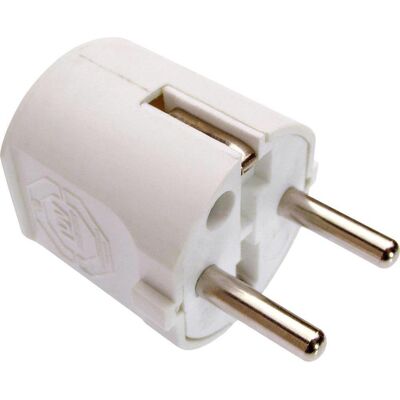 As - Schwabe, Netzstecker + Netzkupplung, Schutzkontaktstecker Zentralstecker (CEE 7/4) As - Schwabe, Netzstecker + Netzkupplung, Schutzkontaktstecker Zentralstecker (CEE 7/4)