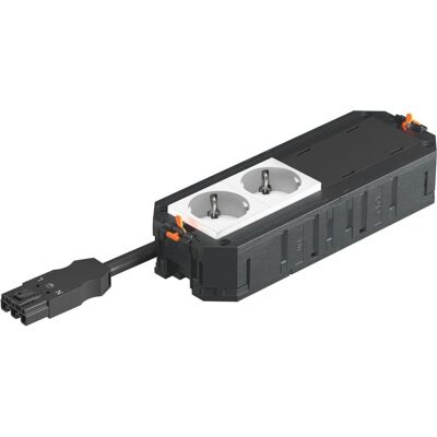 OBO Bettermann - UTC4WW2 - 218x76x60 - 2x Schutzkontaktsteckdosen - Power strip OBO Bettermann - UTC4WW2 - 218x76x60 - 2x Schutzkontaktsteckdosen - Power strip