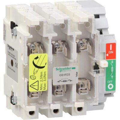Schneider Electric, Sicherung, Lasttrennschalter GS1FD3 (50 A) Schneider Electric, Sicherung, Lasttrennschalter GS1FD3 (50 A)