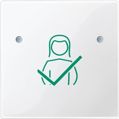 Merten, Zubehör Schalterprogramm, Klinik Tastfläche 1f polw System M ZP MEG4841-0319 Merten, Zubehör Schalterprogramm, Klinik Tastfläche 1f polw System M ZP MEG4841-0319