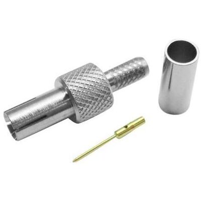 Varia TS9-Stecker für RG174 Kabel, Crimp Version, Elektronikkabel + Stecker Varia TS9-Stecker für RG174 Kabel, Crimp Version, Elektronikkabel + Stecker