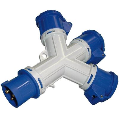 Brennenstuhl Mehrfachstecker + Abzweigstecker, Adapter CEE (3x) Brennenstuhl Mehrfachstecker + Abzweigstecker, Adapter CEE (3x)
