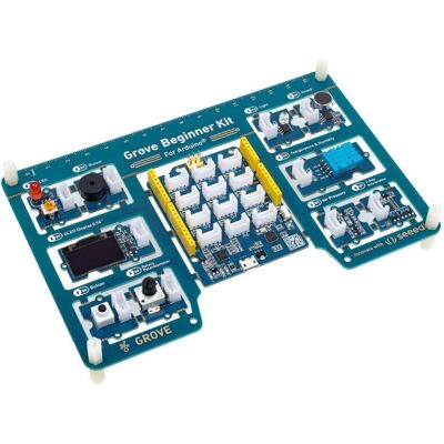 Seeed Studio seeed Grove - Einsteiger-Kit für Arduino, All-in-one-Board mit 10 Sensoren und 12 Projekten, Entwicklungsboard + Kit Seeed Studio seeed Grove - Einsteiger-Kit für Arduino, All-in-one-Board mit 10 Sensoren und 12 Projekten, Entwicklungsboard + Kit