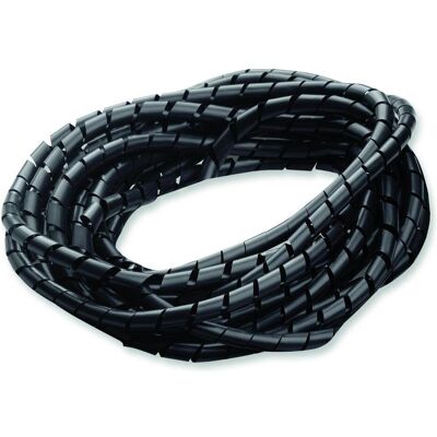 Cimco, Kabelschutz + Kabelführung, Spiralband, Bündel-Ø 15-100 mm, Wendelbreite 18,2 mm, Aussen-Ø 19 mm, schwarz (Kabelspiralschlauch, 1000 cm) Cimco, Kabelschutz + Kabelführung, Spiralband, Bündel-Ø 15-100 mm, Wendelbreite 18,2 mm, Aussen-Ø 19 mm, schwarz (Kabelspiralschlauch, 1000 cm)