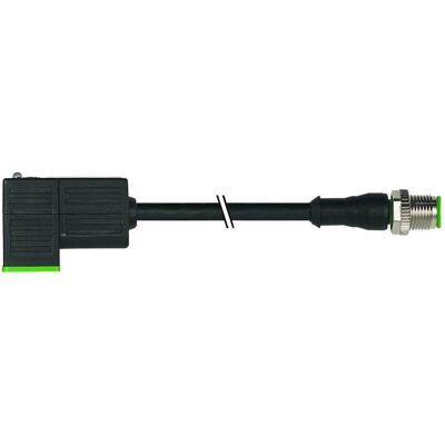 Murr Elektronik Ventilstecker Schwarz 7000-41081-6360060 Inhalt: 1 St., Elektronikkabel + Stecker, Schwarz Murr Elektronik Ventilstecker Schwarz 7000-41081-6360060 Inhalt: 1 St., Elektronikkabel + Stecker, Schwarz
