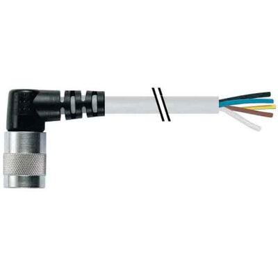 Murr Elektronik Murrelektronik Winkelbuchse M23 7000-23351-4520500, Elektronikkabel + Stecker, Grau Murr Elektronik Murrelektronik Winkelbuchse M23 7000-23351-4520500, Elektronikkabel + Stecker, Grau