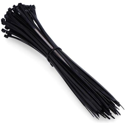 EDM, Kabelbinder, Kabelbinder aus Nylon 48413 Schwarz 450 x 8 mm (100 Stück) (Kunststoffkabelbinder, 450 mm, 100 Stk.) EDM, Kabelbinder, Kabelbinder aus Nylon 48413 Schwarz 450 x 8 mm (100 Stück) (Kunststoffkabelbinder, 450 mm, 100 Stk.)
