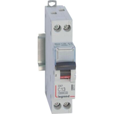 Legrand, Schutzschalter, 407741 407741 Ledningssikkerhedsafbryder 13 A 230 V/AC Legrand, Schutzschalter, 407741 407741 Ledningssikkerhedsafbryder 13 A 230 V/AC