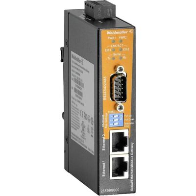 Weidmüller 2682600000 Gateway - RJ-45, D-SUB9, 2 Kanäle Weidmüller 2682600000 Gateway - RJ-45, D-SUB9, 2 Kanäle