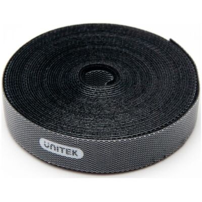 Unitek, Kabelbinder, International Klettverschluss für 5m Kabel schwarz Unitek, Kabelbinder, International Klettverschluss für 5m Kabel schwarz