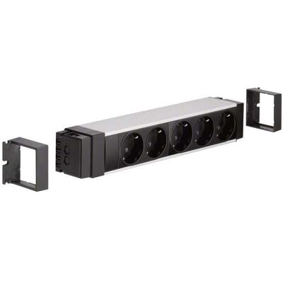 Hager, Leitungsführung Zubehör, TEH NRS0005B00 Anschlussblock,5xSTD schw,Klemmtechnik Hager, Leitungsführung Zubehör, TEH NRS0005B00 Anschlussblock,5xSTD schw,Klemmtechnik