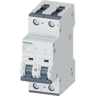 Siemens Siemens 5SY6516-6 Leitungsschutzschalter - 1+N Pol, 16A Siemens Siemens 5SY6516-6 Leitungsschutzschalter - 1+N Pol, 16A
