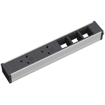 Bachmann, Steckdosenleiste, 912.022 Steckdosenleiste 2xUK 5A 3xABD (3x, BS 1363, CEE 7/3) Bachmann, Steckdosenleiste, 912.022 Steckdosenleiste 2xUK 5A 3xABD (3x, BS 1363, CEE 7/3)