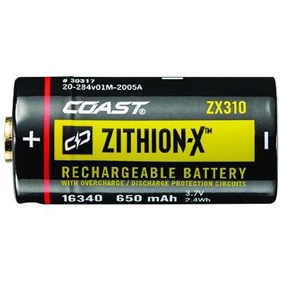 COAST Zithion-x ZX310 Wiederaufladbare Batterie - Batterie COAST Zithion-x ZX310 Wiederaufladbare Batterie - Batterie