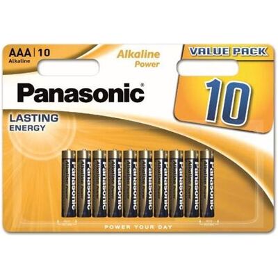 Panasonic Blister 10 Mini Stylus AAA Alkaline (10 Stk., AAA), Batterien + Akkus Panasonic Blister 10 Mini Stylus AAA Alkaline (10 Stk., AAA), Batterien + Akkus