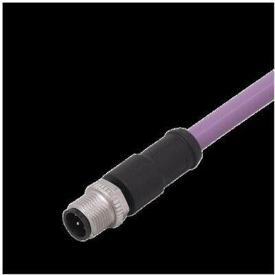 IFM E12285, Elektronikkabel + Stecker, Schwarz IFM E12285, Elektronikkabel + Stecker, Schwarz