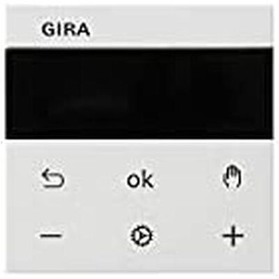 Gira S3000 RTR BT System 55 539403 Reinweiss, Thermostat, Weiss Gira S3000 RTR BT System 55 539403 Reinweiss, Thermostat, Weiss