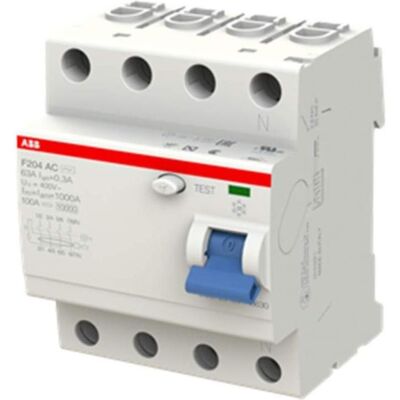 ABB, Schutzschalter, FI-Schutzschalter AC 4p 400V 63A 0,3A 2CSF204001R3630 ABB, Schutzschalter, FI-Schutzschalter AC 4p 400V 63A 0,3A 2CSF204001R3630